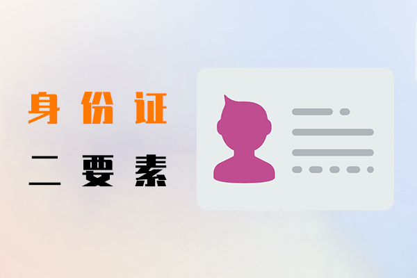 身份證二要素