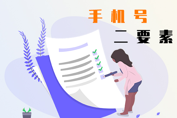手機號二要素